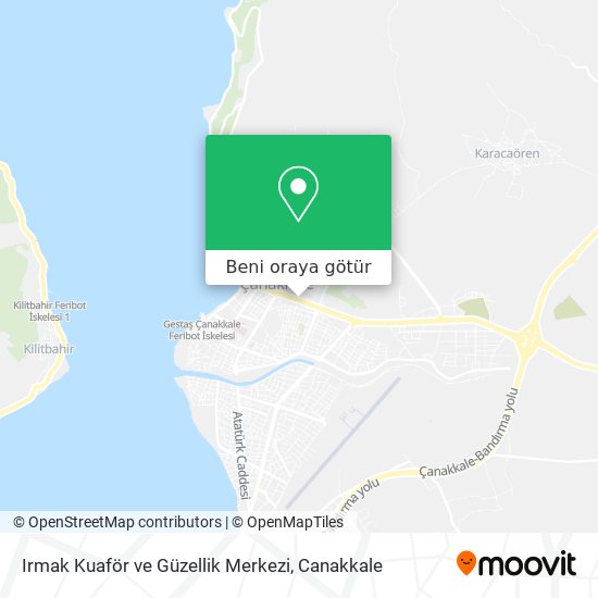 Irmak Kuaför ve Güzellik Merkezi harita