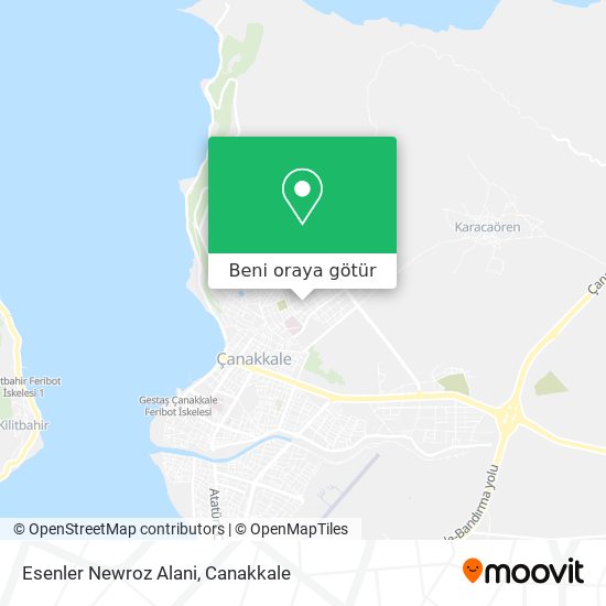 Esenler Newroz Alani harita