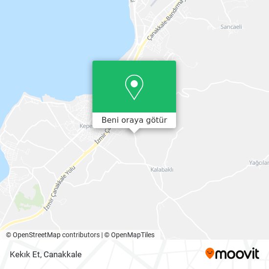 Kekık Et harita