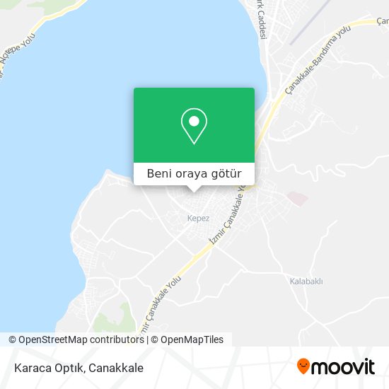 Karaca Optık harita