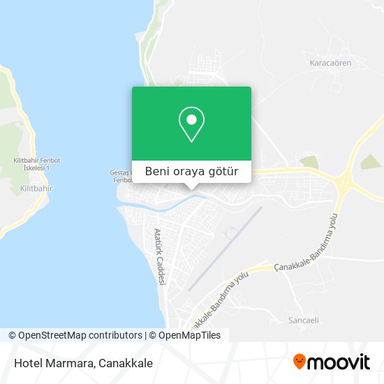 Hotel Marmara harita