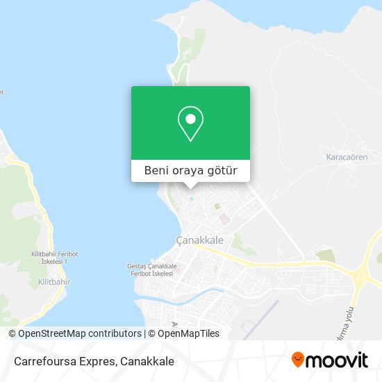 Carrefoursa Expres harita