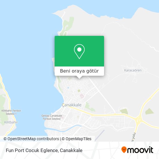 Fun Port Cocuk Eglence harita
