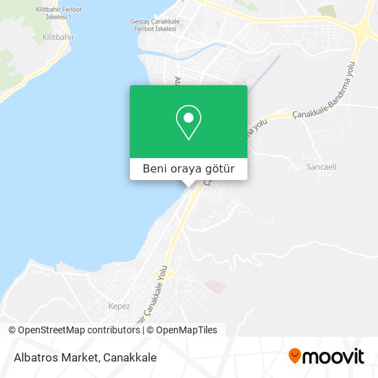 Albatros Market harita