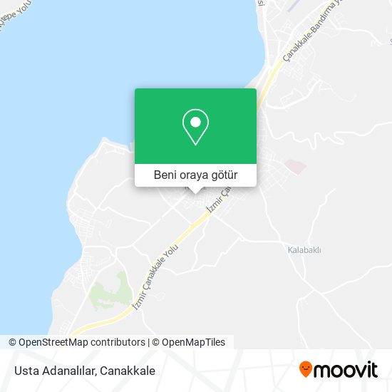 Usta Adanalılar harita