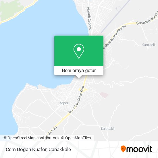 Cem Doğan Kuaför harita