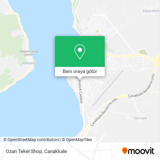 Ozan Tekel Shop harita