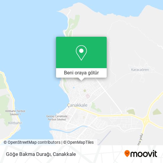 Göğe Bakma Durağı harita