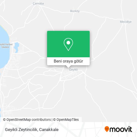 Geyikli Zeytincilik harita