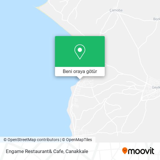 Engame Restaurant& Cafe harita