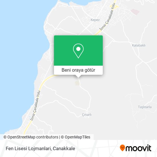 Fen Lisesi Lojmanlari harita