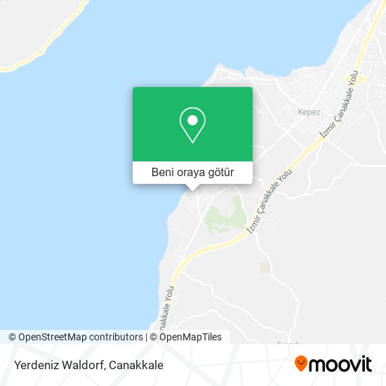 Yerdeniz Waldorf harita