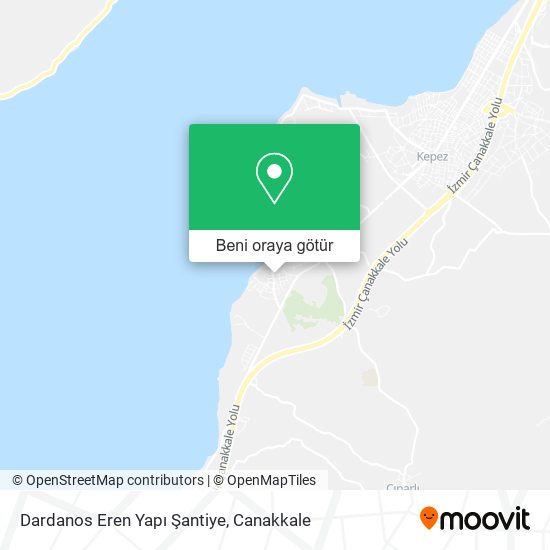 Dardanos Eren Yapı Şantiye harita
