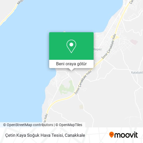 Çetin Kaya Soğuk Hava Tesisi harita