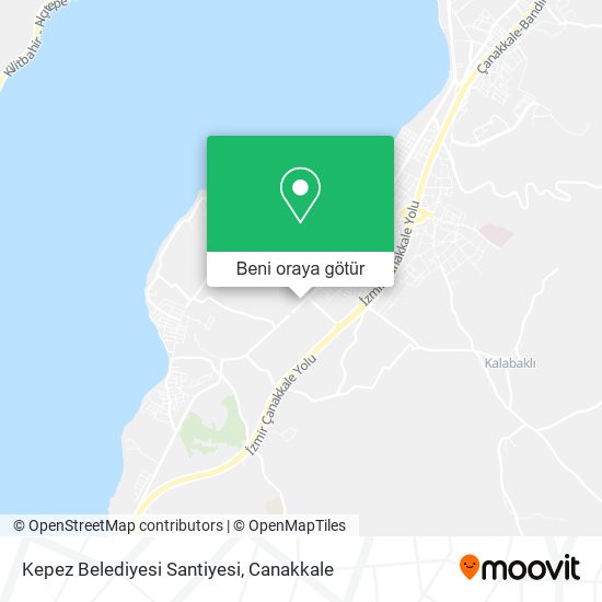 Kepez Belediyesi Santiyesi harita