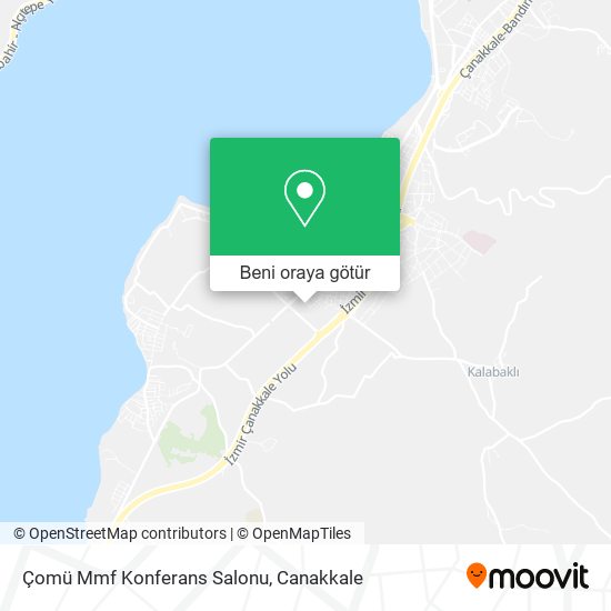 Çomü Mmf Konferans Salonu harita