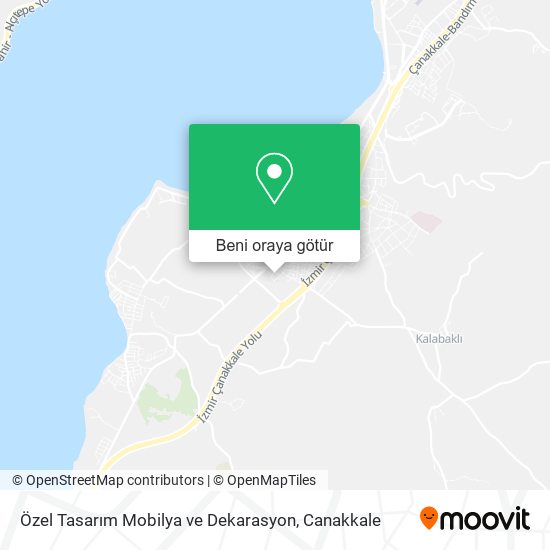 Özel Tasarım Mobilya ve Dekarasyon harita