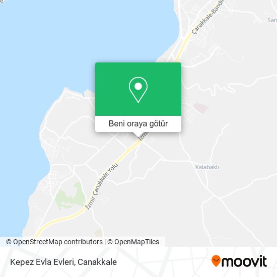 Kepez Evla Evleri harita