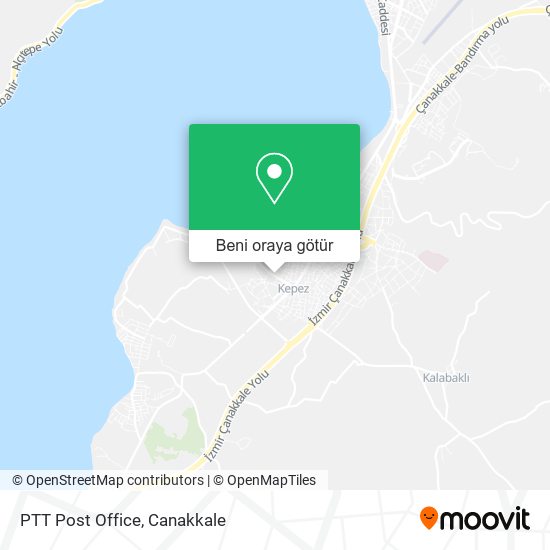 PTT Post Office harita