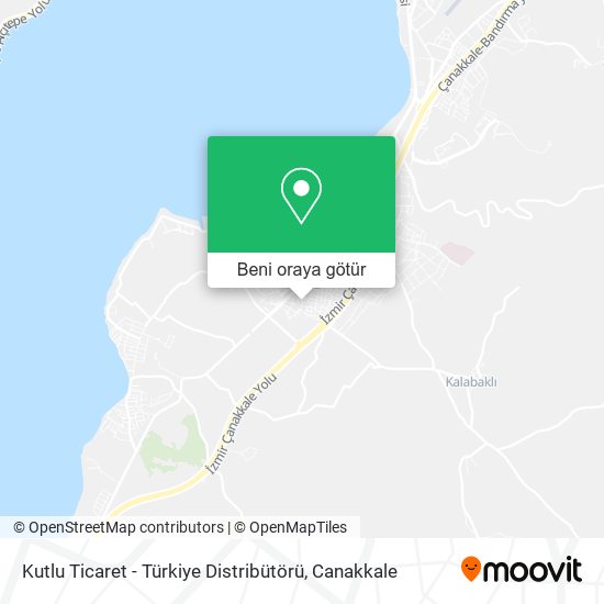 Kutlu Ticaret - Türkiye Distribütörü harita