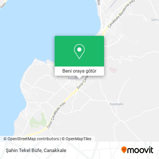 Şahin Tekel Büfe harita