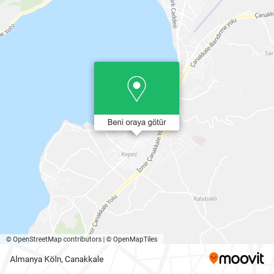 Almanya Köln harita