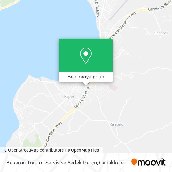 Başaran Traktör Servis ve Yedek Parça harita