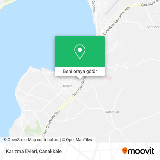 Karizma Evleri harita