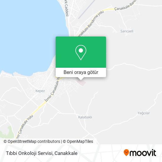 Tıbbi Onkoloji Servisi harita