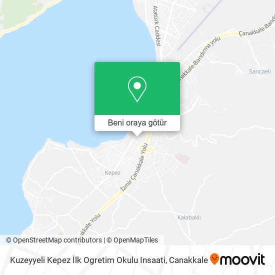 Kuzeyyeli Kepez İlk Ogretim Okulu Insaati harita