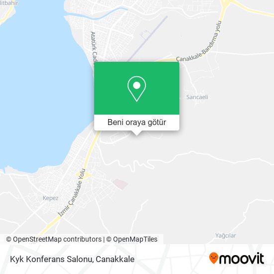 Kyk Konferans Salonu harita