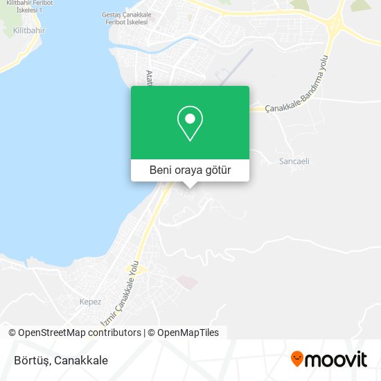 Börtüş harita