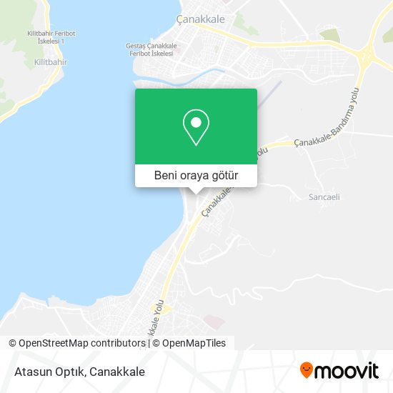 Atasun Optık harita