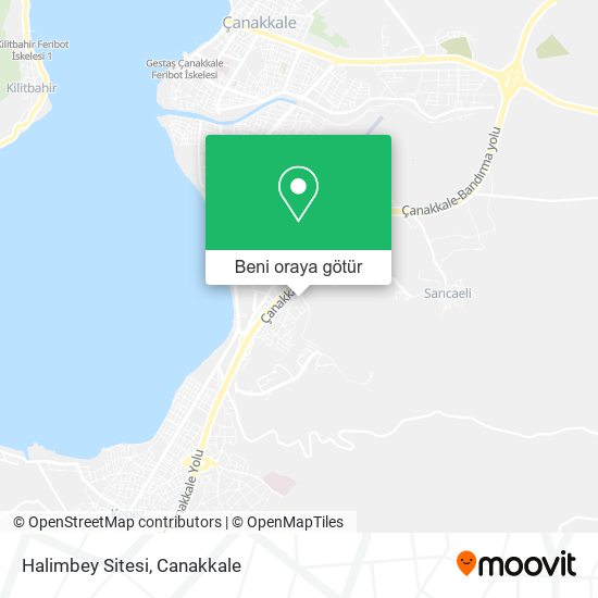 Halimbey Sitesi harita