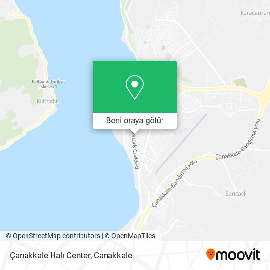 Çanakkale Halı Center harita