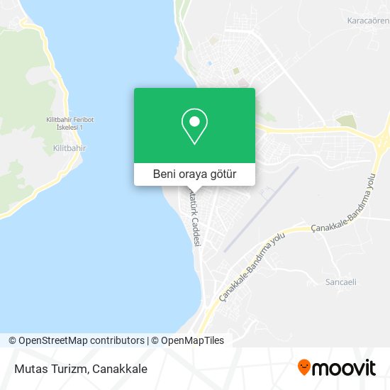 Mutas Turizm harita