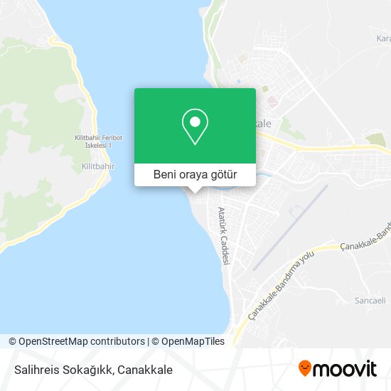 Salihreis Sokağıkk harita