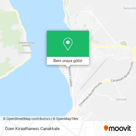Özen Kıraathanesi harita