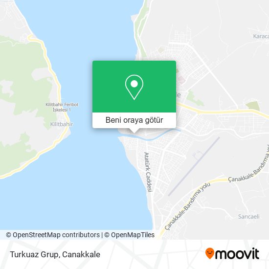 Turkuaz Grup harita