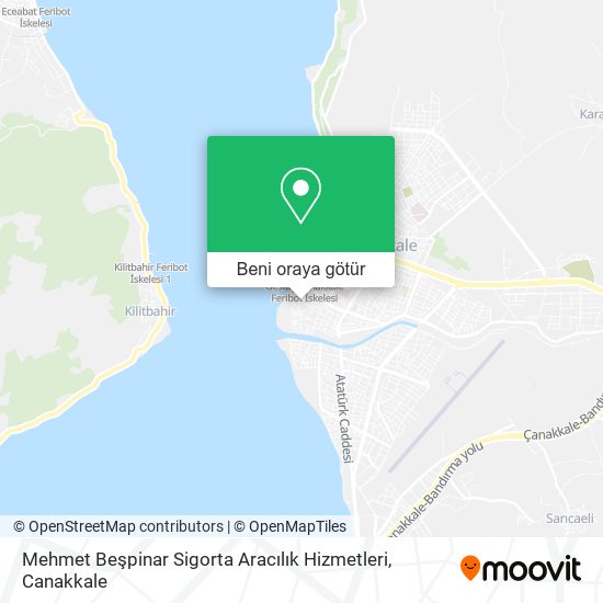 Mehmet Beşpinar Sigorta Aracılık Hizmetleri harita
