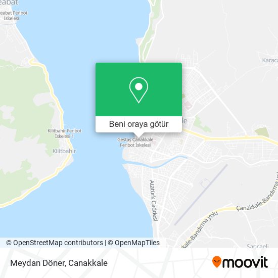 Meydan Döner harita
