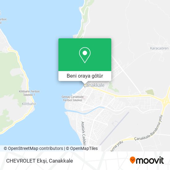 CHEVROLET Ekşi harita