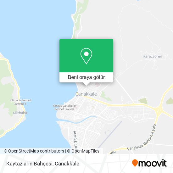 Kaytazların Bahçesi harita