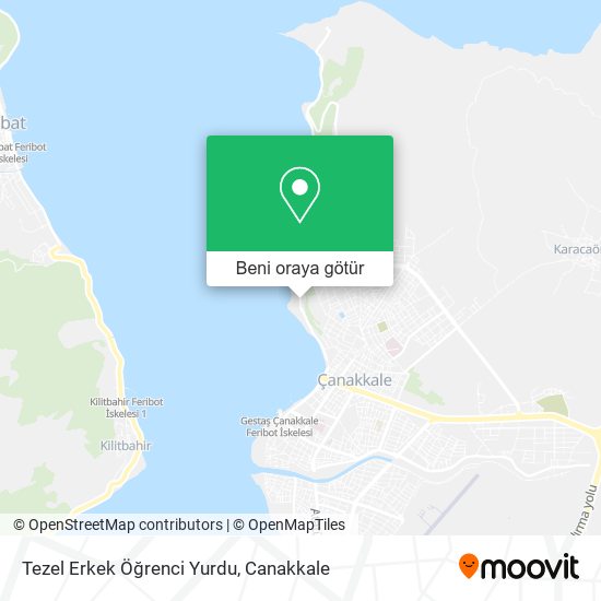 Tezel Erkek Öğrenci Yurdu harita