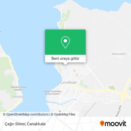 Çağrı Sitesi harita