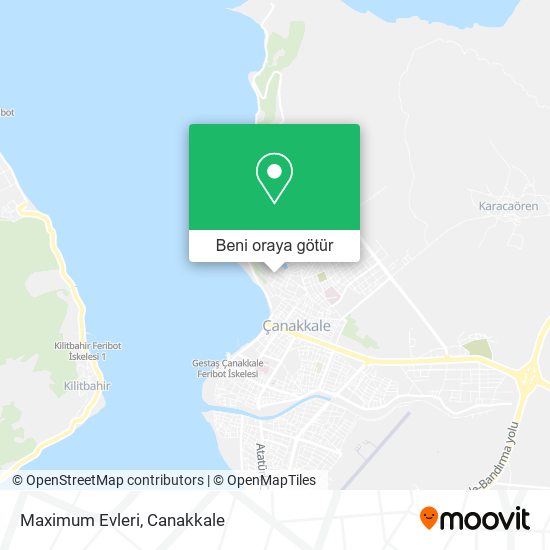 Maximum Evleri harita