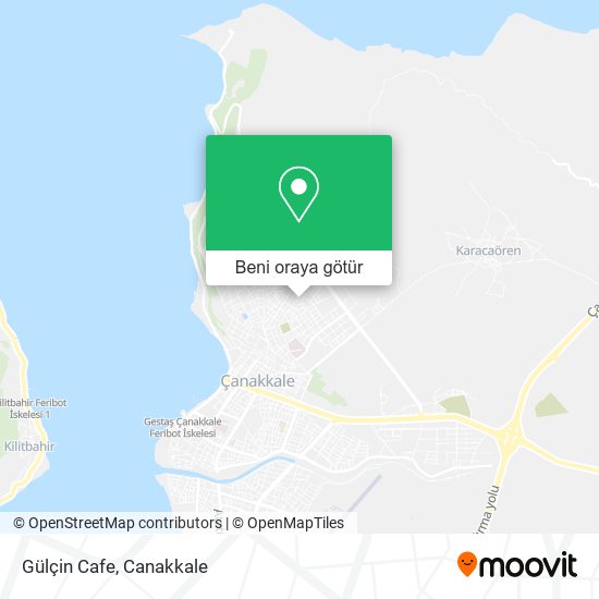 Gülçin Cafe harita