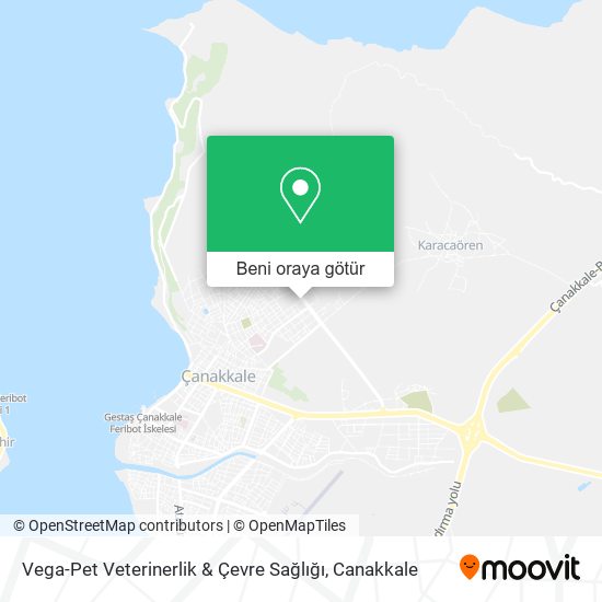 Vega-Pet Veterinerlik & Çevre Sağlığı harita