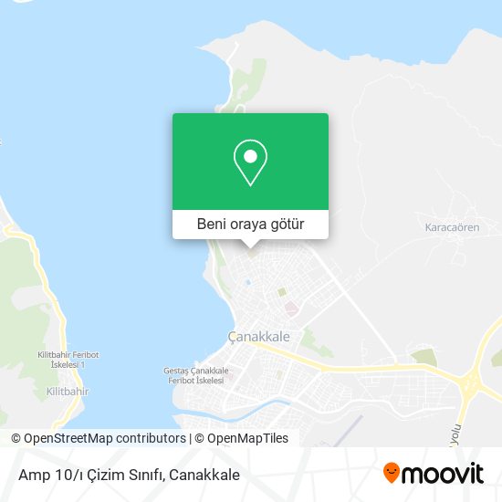 Amp 10/ı Çizim Sınıfı harita