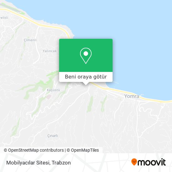 Mobilyacılar Sitesi harita